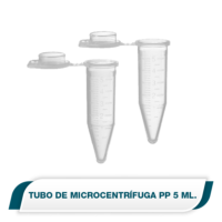 Tubo de Microcentrífuga PP 5 ml. Kangjian
