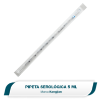Pipeta Serológica 5 Ml. Estéril. Empaquetado Individualmente. Kangjian