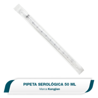 Pipeta Serológica 50 Ml. Estéril. Empaquetado Individualmente. Kangjian