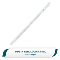 Pipeta Serológica 5 Ml. Estéril. Empaquetado Individualmente. Cellpro