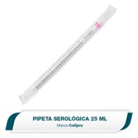 Pipeta Serológica 25 ml. Estéril. Empaquetado Individualmente. Cellpro