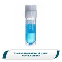 Viales Criogénicos de 1.8 Ml. Rosca Externa