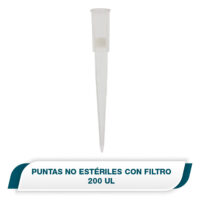 Puntas con filtro en bolsa de 200 ul