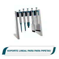 Soporte lineal para pipetas