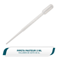 Pipeta pasteur 2 ml – 48 ul