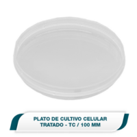 Plato de cultivo celular 100 mm tratado