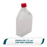Frasco de cultivo de 175 cm2 tapa cerrada