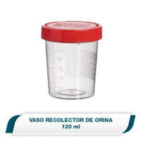 Recolector de Orina, 120 ml
