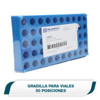 Gradilla para viales de 2 mL