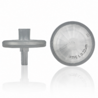 Filtro jeringa 25mm, soldado, PTFE, 0.22µm