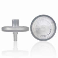 Filtro jeringa 25mm, soldado, PVDF, 0.22µm