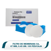 Filtro membrana 47mm, acetato de celulosa, 0.45µm