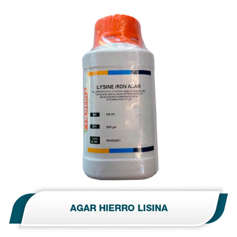 Agar hierro y lisina