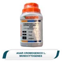 Agar cromogénico de Listeria monocytogenes