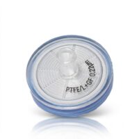 Filtro jeringa 28mm, PTFE con pre-filtro de fibra de vidrio, 0.22µm