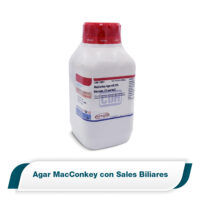 Agar Macconkey con Sales Biliares