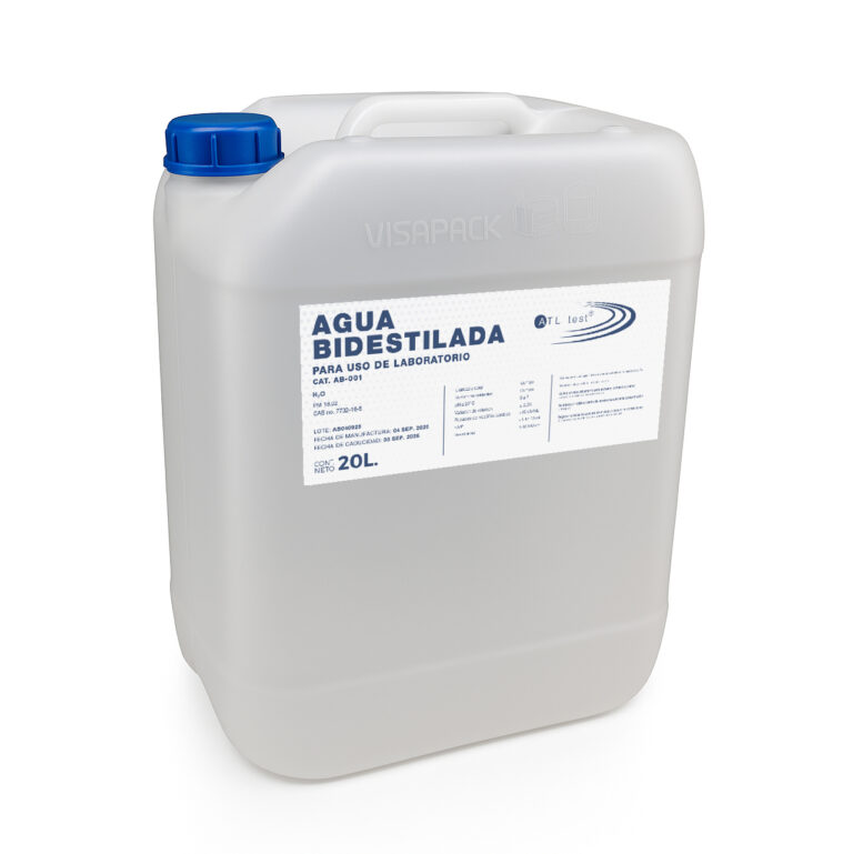 AGUA BIDESTILADA