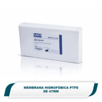 Membrana hidrofobica PTFE de 47mm tamaño de poro 0.45um