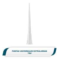 Puntas universales  extralargas 10µl