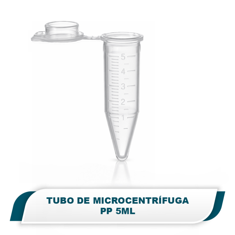 Tubo de Microcentrífuga PP 5 ml. Kangjian