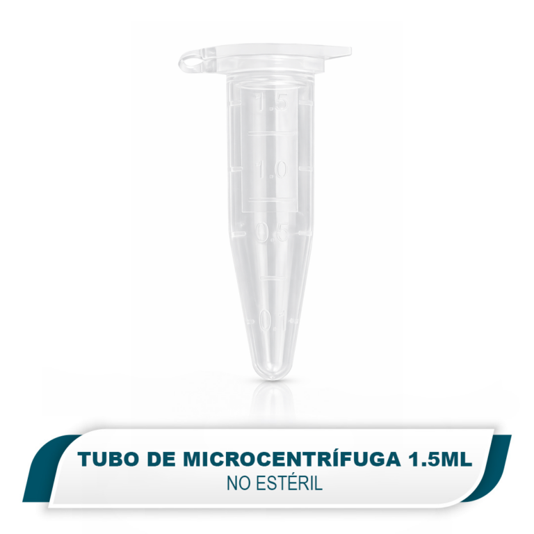Tubo de microcentrífuga PP 1.5 ml. No estéril, Cellpro