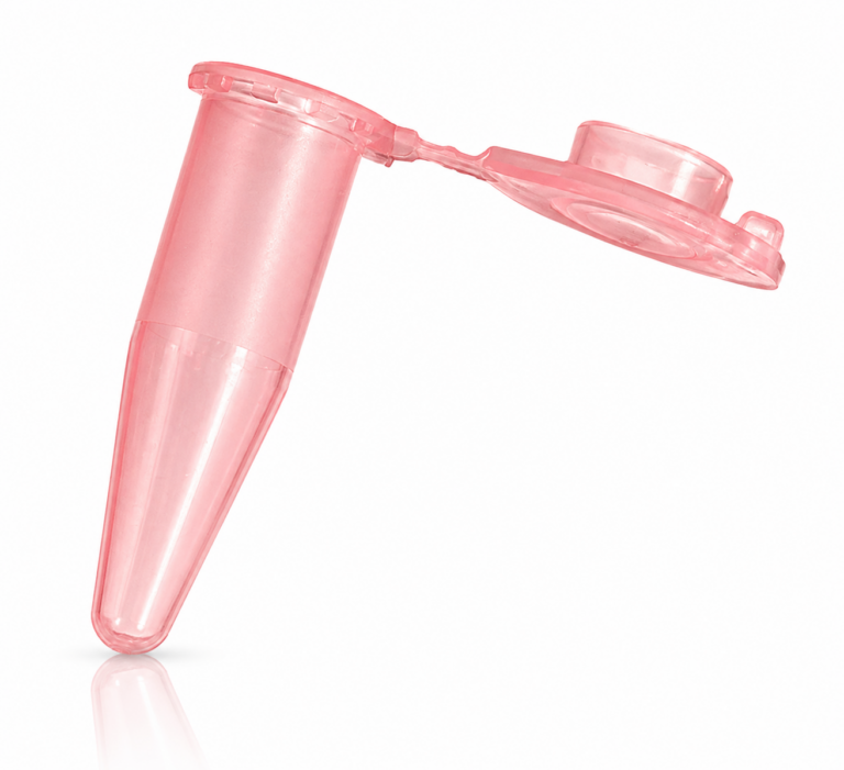 Tubo de Microcentrífuga Mole Tek 1.5 ml. Color Rosa