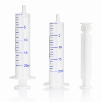 Jeringa para HPLC desechable de 20 mL